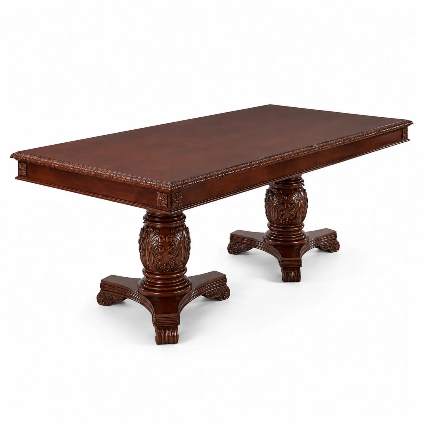 Esstisch Dunkelbraun Massivholz 200x100x78 cm